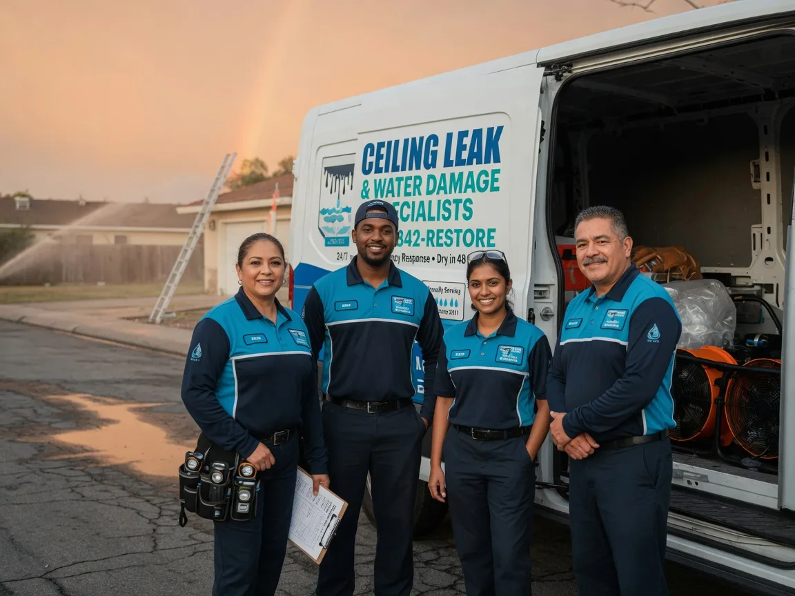 Ceiling Leak Cleanup company in Downs, KS