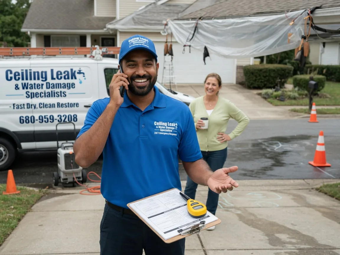 Ceiling Leak Cleanup Downs, KS FAQs